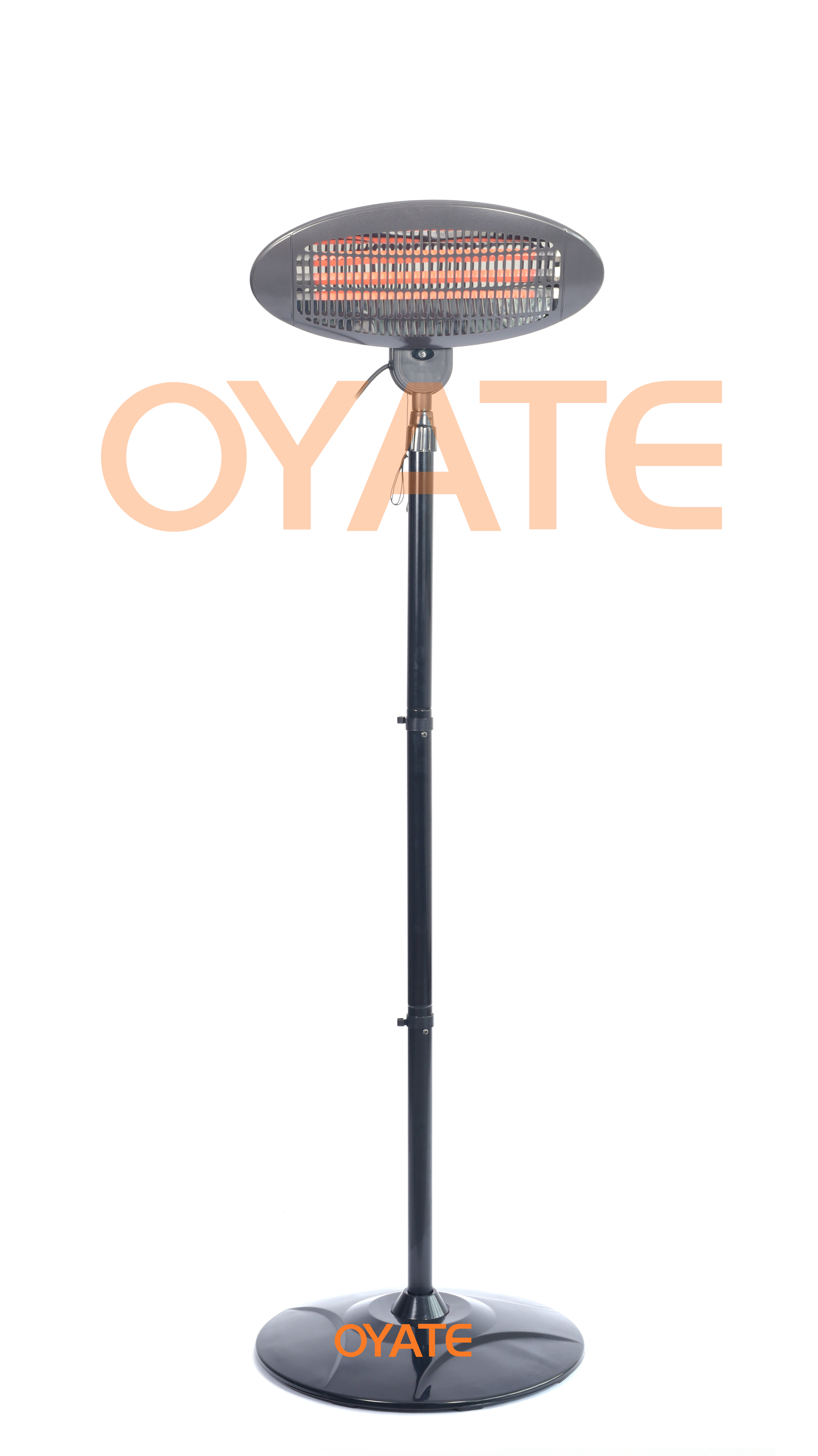 Halogen patio heater