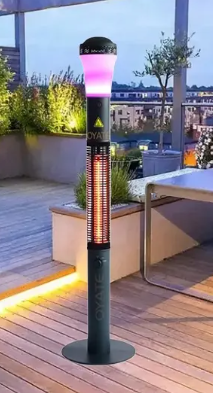High ceiling infrared heater